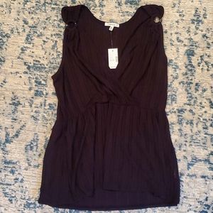 NWT Black tank